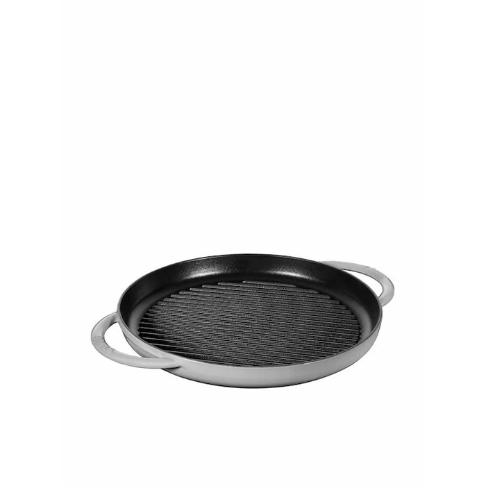 Γκριλιέρα Staub grill pan induction round 30cm Graphite Grey