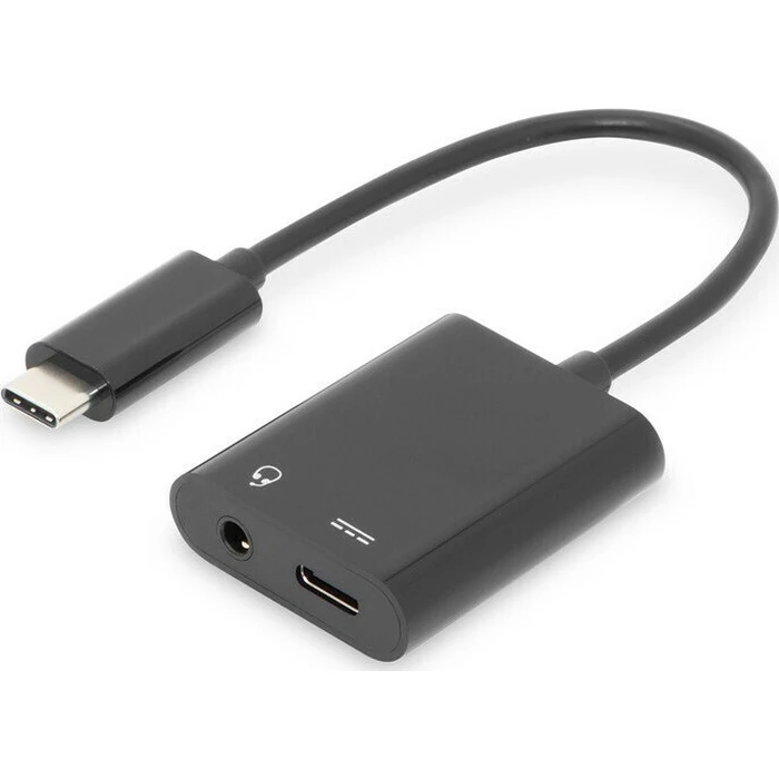 Αντάπτορας USB Digitus Type-C Adapter Type-C to USB--C + 3.5mm Jack