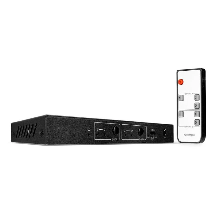 KVM Switch Lindy 2x2 HDMI 18G Matrix