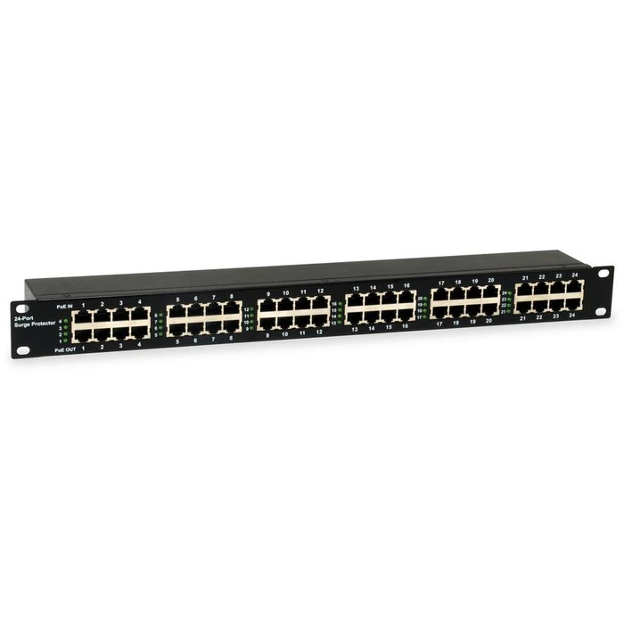Network Switch LevelOne 24 Port ESP-2400 PoE 6kV 30W 19"Sp.
