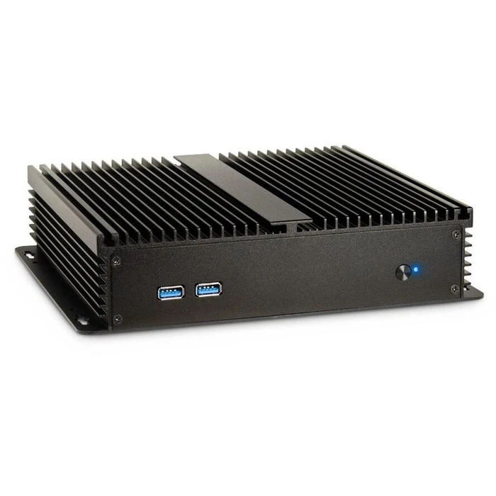 Κουτί Η/Υ Inter-Tech Thin Mini ITX IP-40 black 2xUSB 3.0