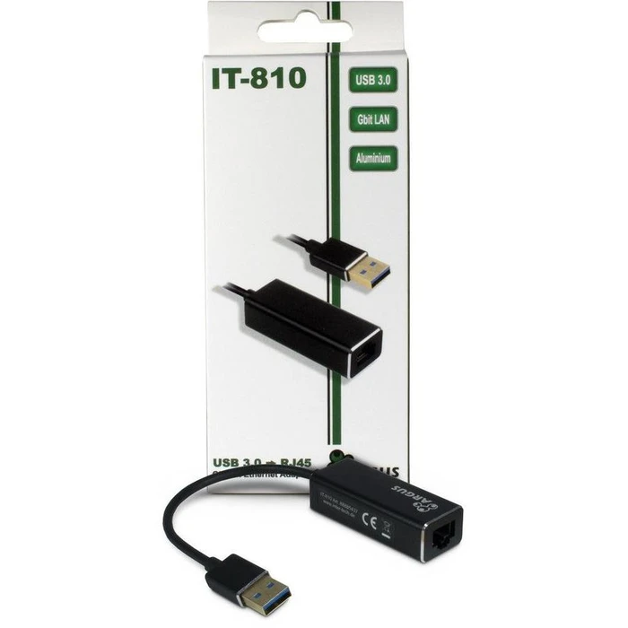 Αντάπτορας Δικτύου USB Inter-Tech LAN- Argus IT-810 USB 3.0 Gigabit-LAN