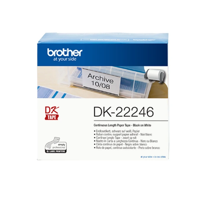 Θερμικό χαρτί Brother DK-22246 - Continuous labels - 1 roll (s) - Roll (10.3 cm x 30.48 m)