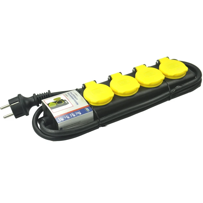 Πολύπριζο REV Outlet IP44 4-fold 1,4m