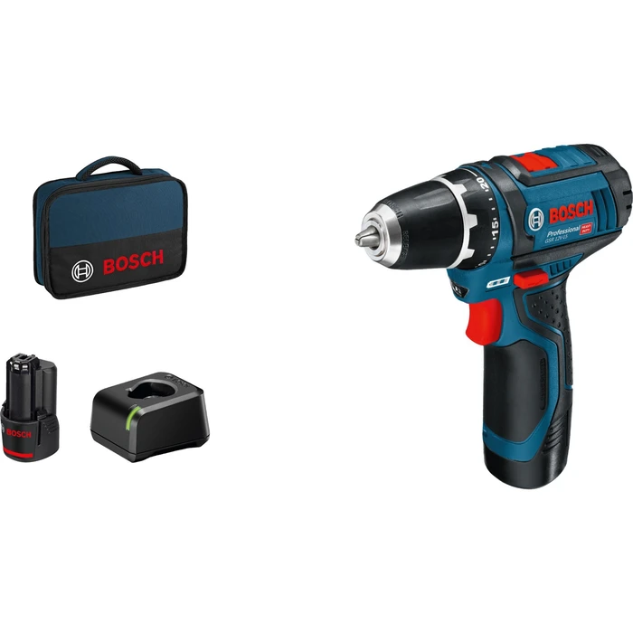 Δραπανοκατσάβιδο Bosch GSR 12V-15 Promo Pack