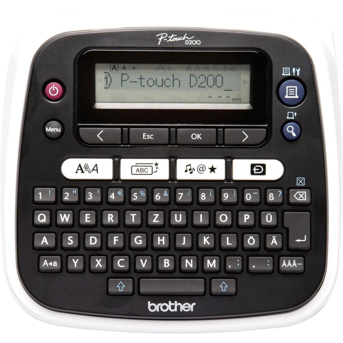Ετικετογράφος Brother P-touch D200BW