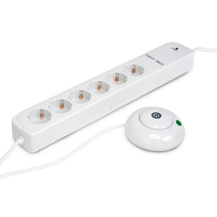 Πολύπριζο Με Διακόπτη REV 6-fold 1,5m with Foot Switch