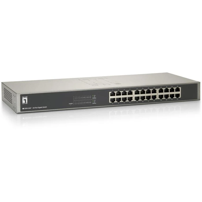 Network Switch LevelOne 24x GE GSW-2457 19 "metal v2