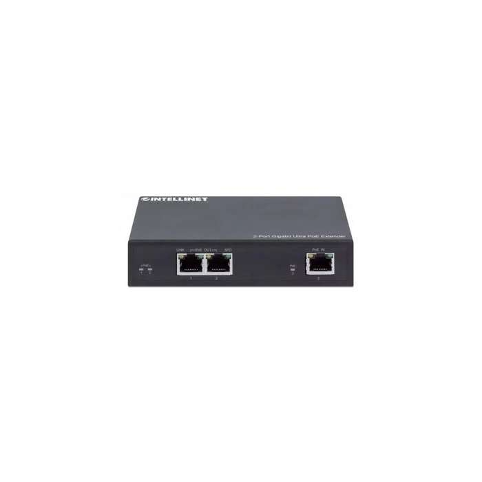 PoE Adapter INTELLINET 2-Port Gigabit Ultra PoE-Extender 60W