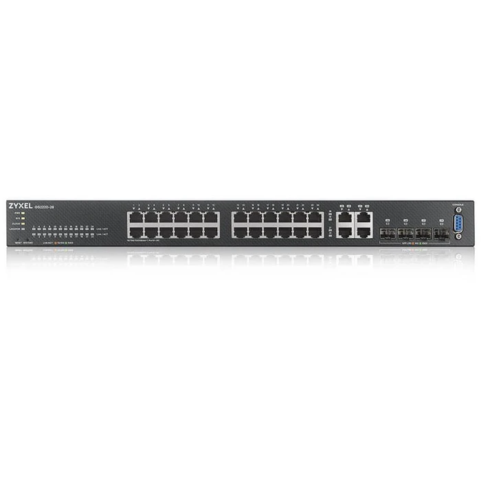 Network Switch ZyXEL 19" 28x GE GS2220-28 24 Port + 4x SFP/Rj45