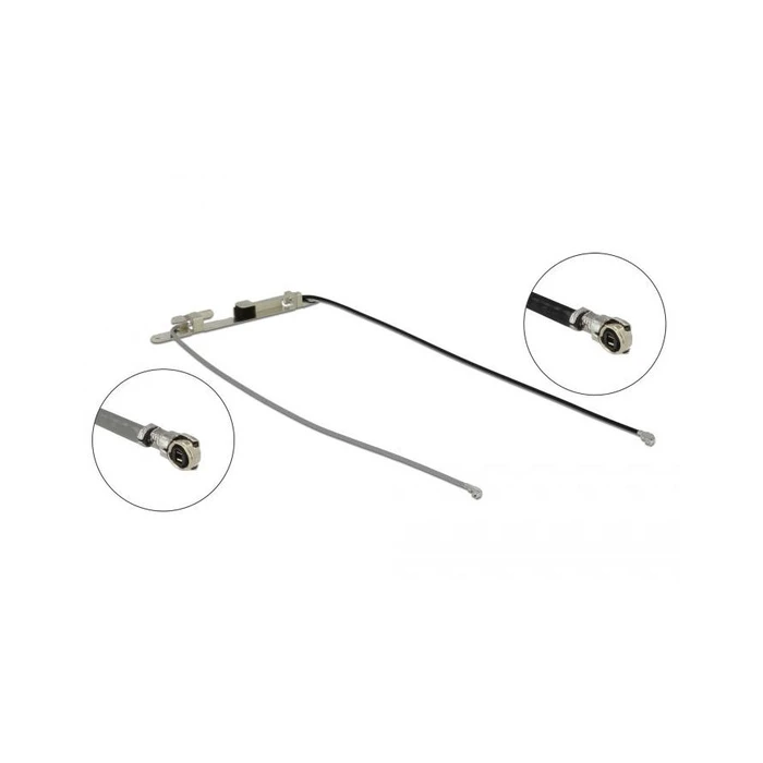 Κεραία Δικτύου DELOCK 2xMHF 4L-St 1.12-3.18dBi 36cm