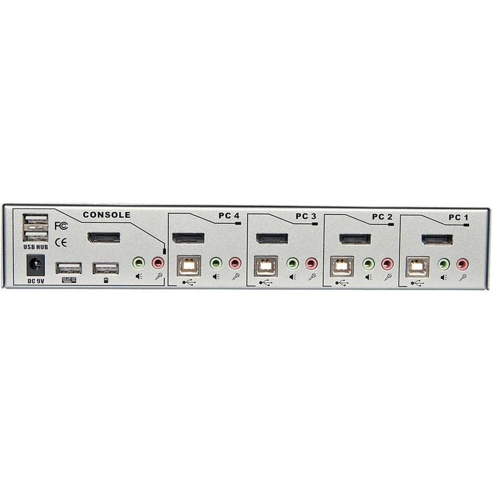 KVM Switch Lindy Pro 4 Port DisplayPort 1.2