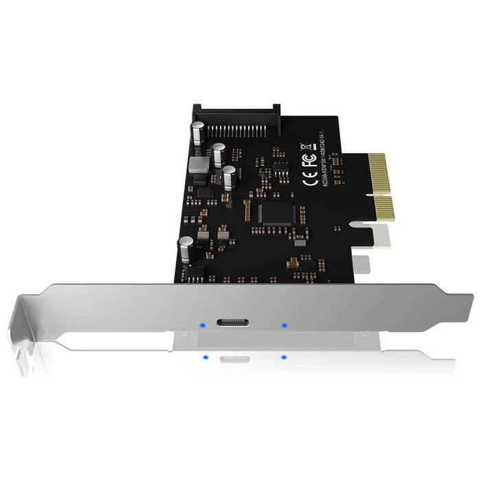Κάρτα Δικτύου PCIe PCI Card IcyBox USB Type-C