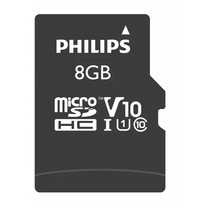Κάρτα Μνήμης microSDHC 8GB Philips (FM08MP45B00)