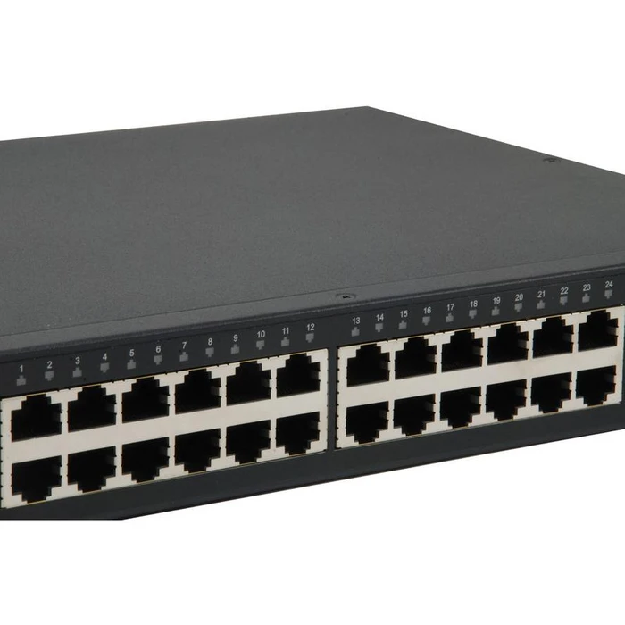Network Switch LevelOne 24x GE GTL-2661 2xGSFP 19"