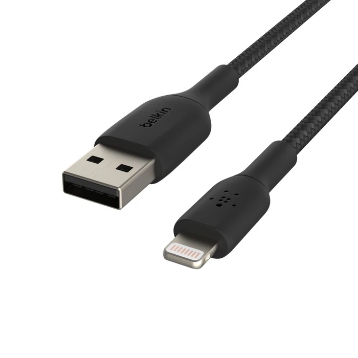 Καλώδιο Belkin Lightning to USB-A 3m, braided, black