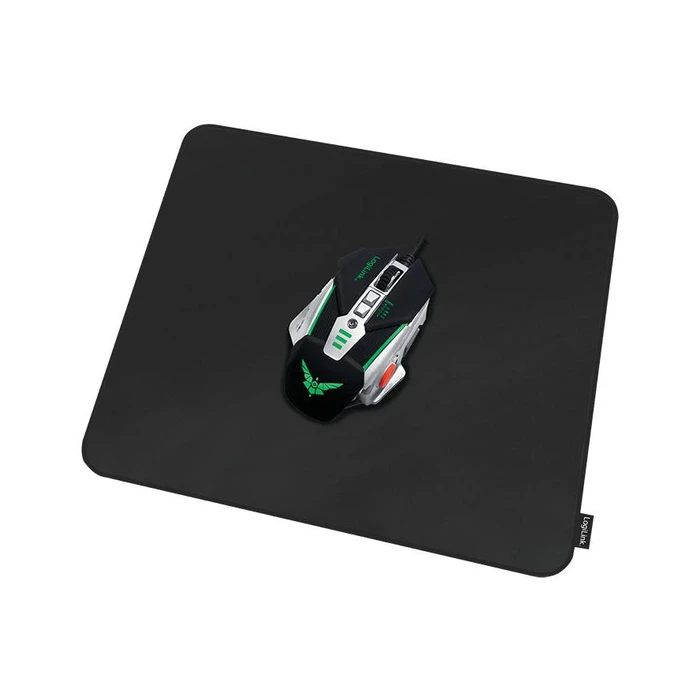 Mousepad LogiLink stitched edges, 455x400mm, black XL
