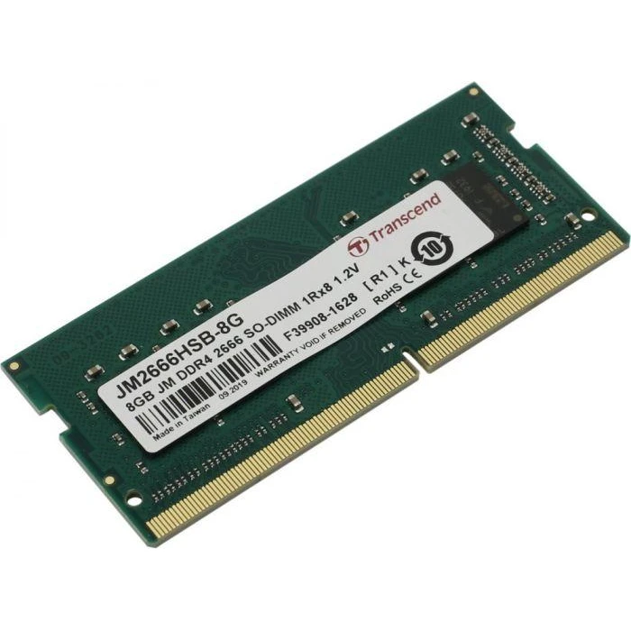 Μνήμη RAM Φορητού DDR4 16GB Transcend 3200 CL22 JetRam, JM3200HSE-16G