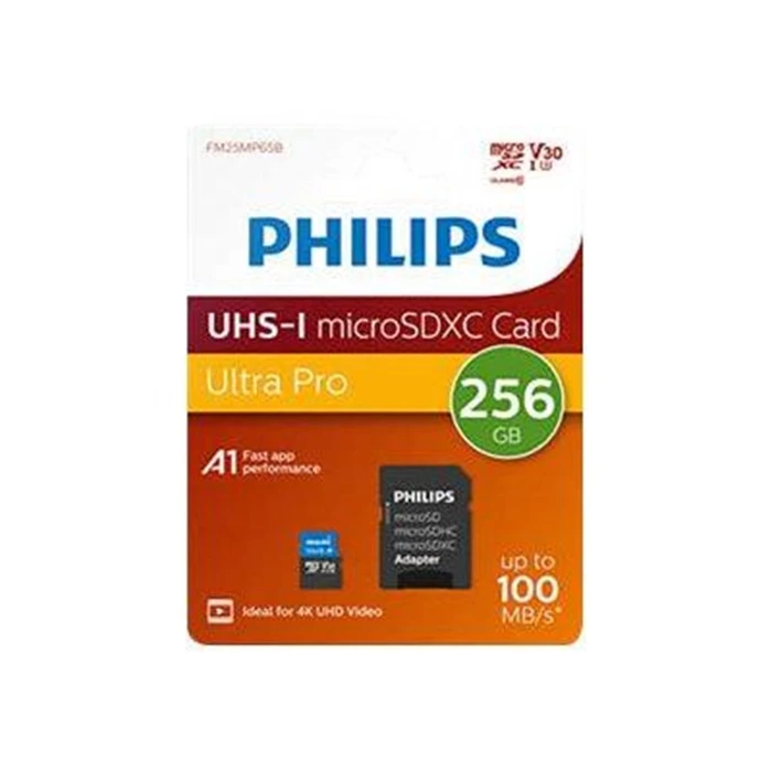Κάρτα Μνήμης microSDXC 256GB Philips