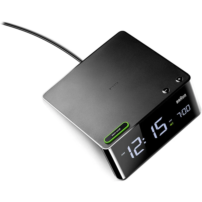 Ρολόι Ξυπνητήρι Black Braun Bnc 016 Bkeu Led