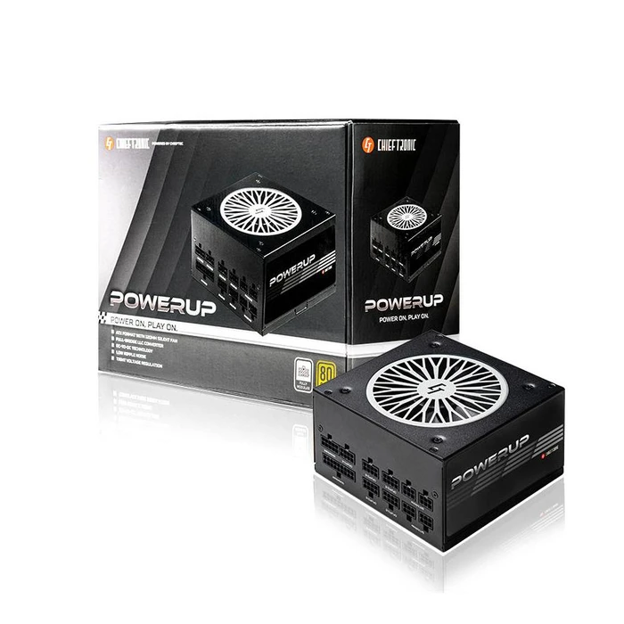 Τροφοδοτικό 850W Chieftec PowerUP S-(80+Gold)