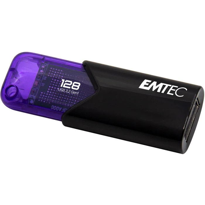 USB Flash 128GB EMTEC B110 USB 3.2 Click Easy Purple