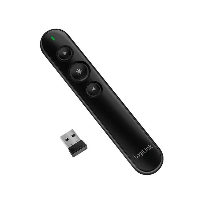 Presenter LogiLink Wireless, 2.4 GHz, laser pointer