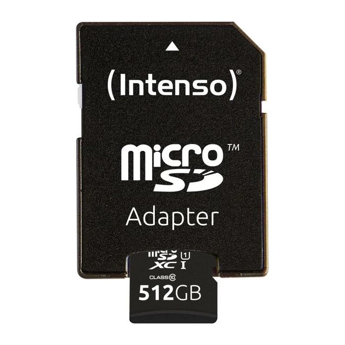 Κάρτα Μνήμης microSDXC 512GB Intenso Premium