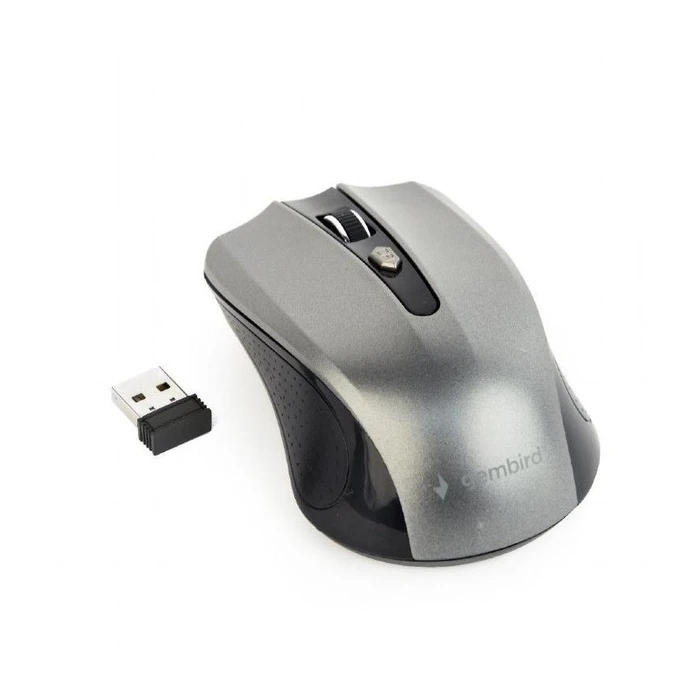 Ποντίκι Ασύρματο GEMBIRD OPT 4 buttons gray / black
