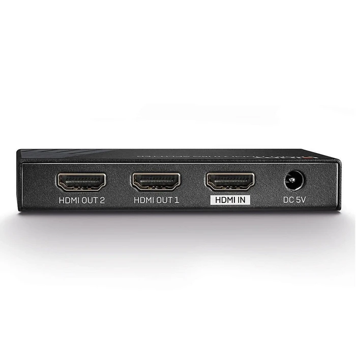 KVM Switch Lindy 2 Port HDMI 18G Splitter,Compact