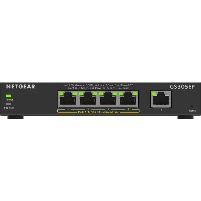 Network Switch NETGEAR 5x GE GS305EPP-100PES