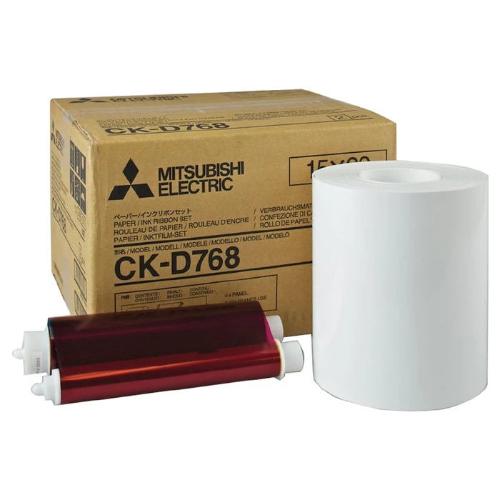 Μελανοταινία Mitsubishi CK-D 768 15x20 cm 2x 200 Prints