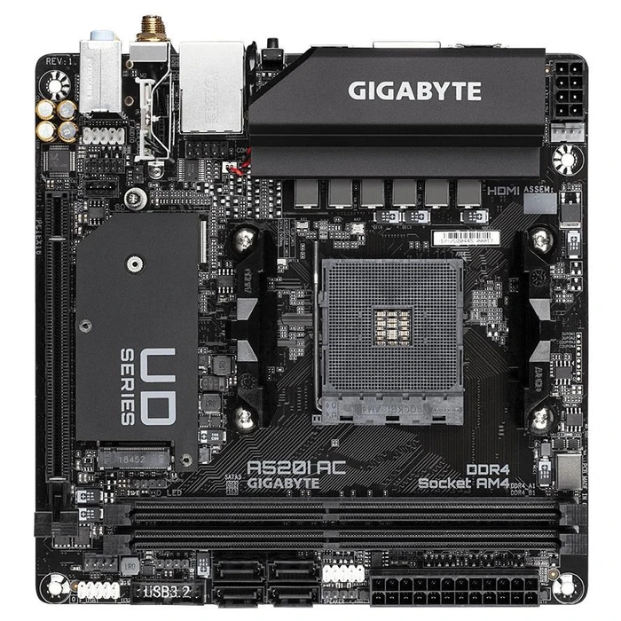Motherboard Gigabyte A520I AC