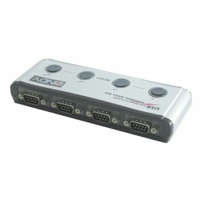 Μετατροπέας Lindy USB Serial 4 Port