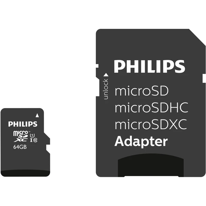 Κάρτα Μνήμης microSDXC 64GB Philips (FM64MP45B00)