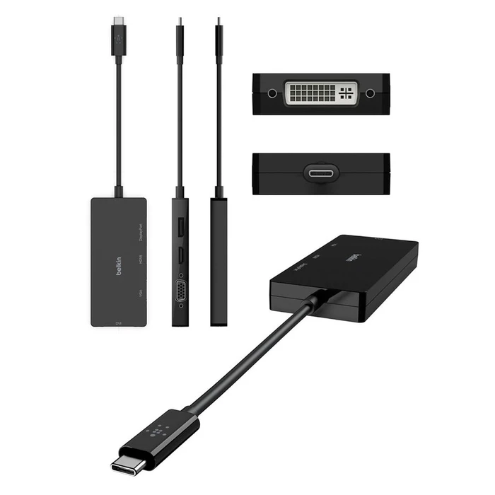 Αντάπτορας Belkin USB-C to HDMI / VGA / DisplayPort AVC003btBK