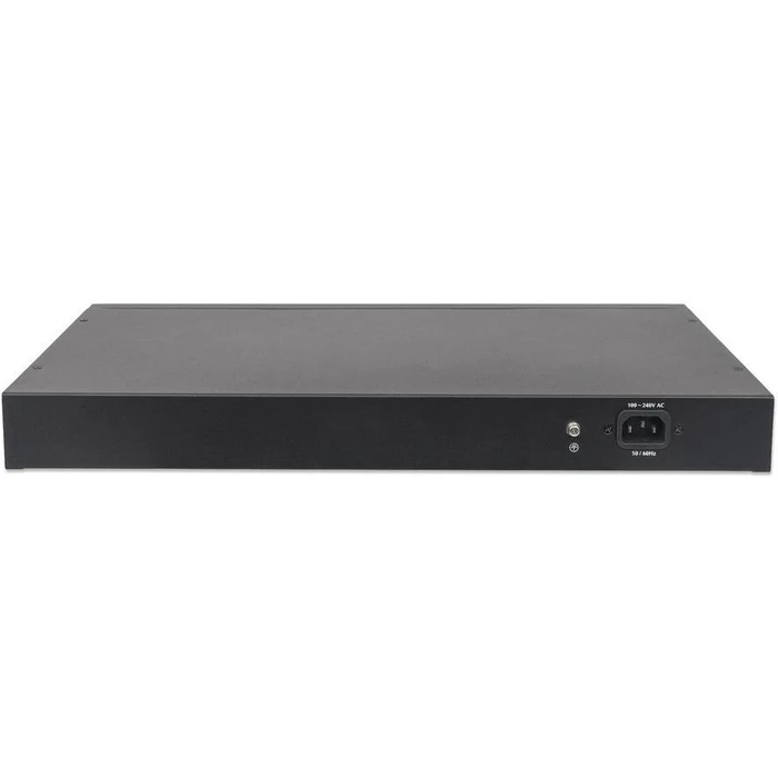 Network Switch Intellinet 24x GE Web-Managed SNMP 2xMini Gbic PoE+