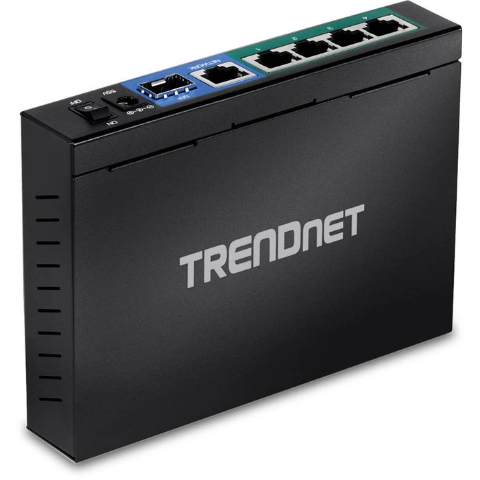 Network Switch TRENDnet 6 Port Gbit PoE+ 65W Metall
