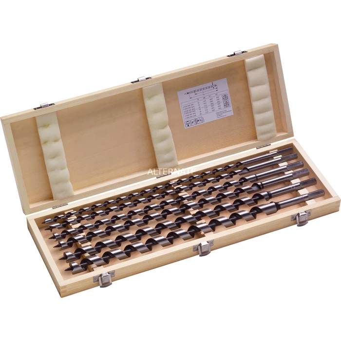 Σετ Τρυπάνια Bosch Spur Auger Hex Shank, 6-piece