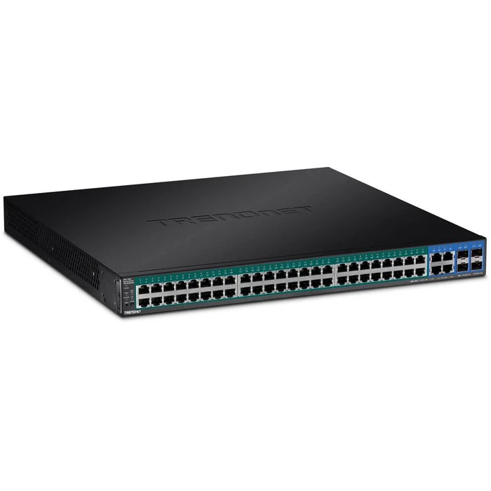 Network Switch Trendnet 52 -Port Gbit Managed PoE+ 740W WebSmart 19"
