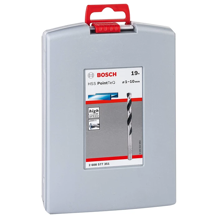Σετ Τρυπανιών Bosch HSS Drill Bit Set PointTeQ 19 pcs.