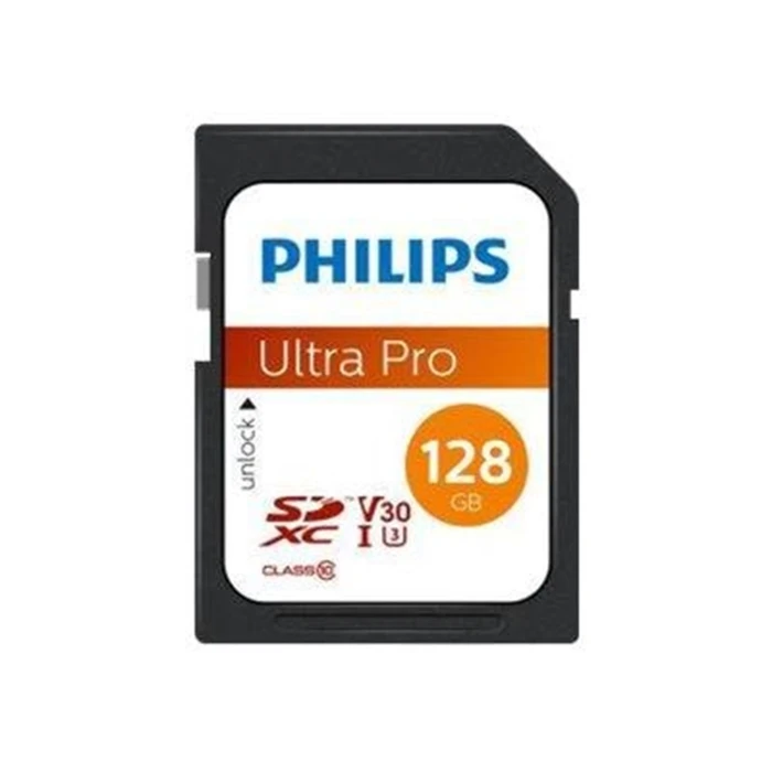 Κάρτα Μνήμης SDXC 128GB Philips V30 A1