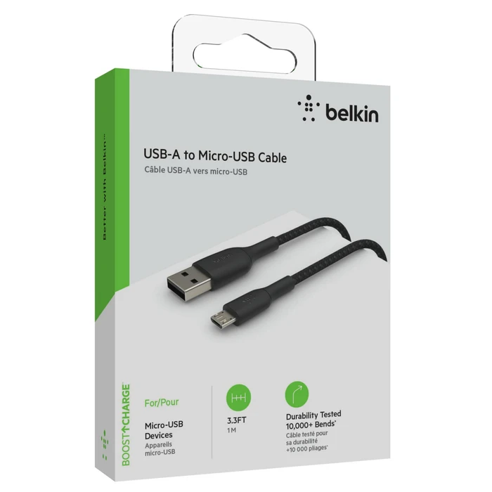 Καλώδιο Belkin Micro-USB-1m black CAB007bt1MBK
