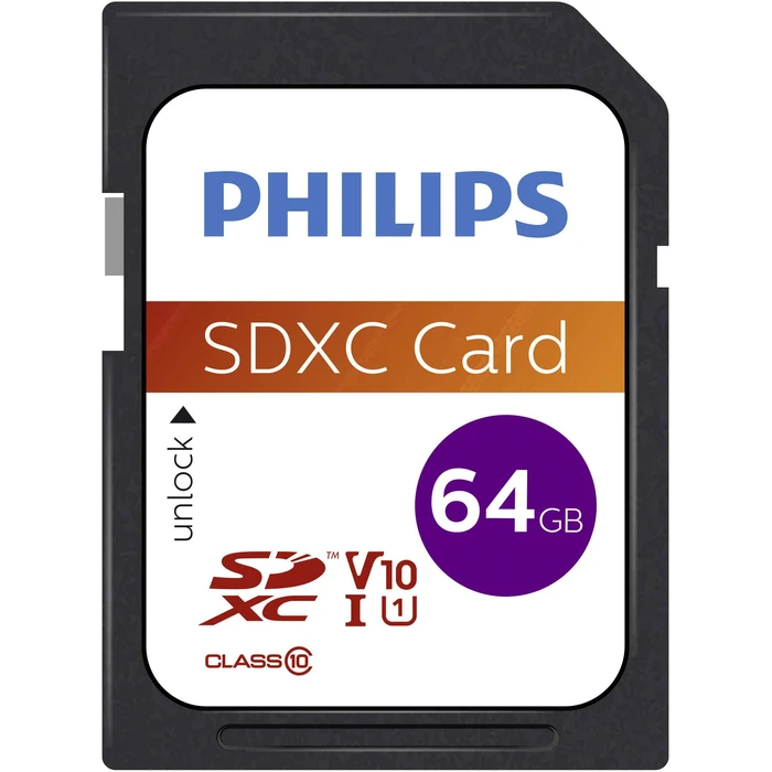 Κάρτα Μνήμης SDXC 64GB Philips