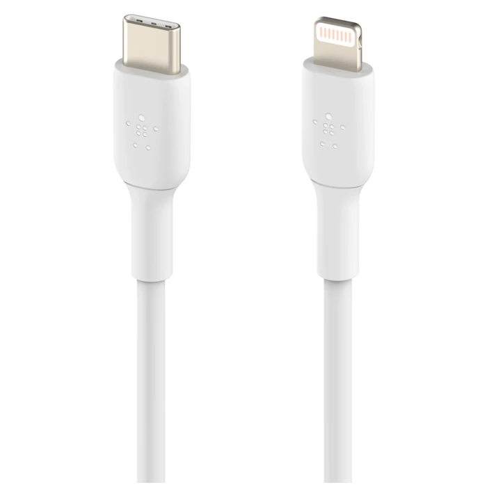 Καλώδιο Belkin Lightning/USB-C 1m PVC, white
