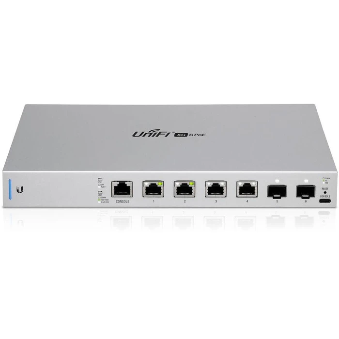 Network Switch Ubiquiti UniFi 6-Port 802.3bt 10Gbit/s. POE