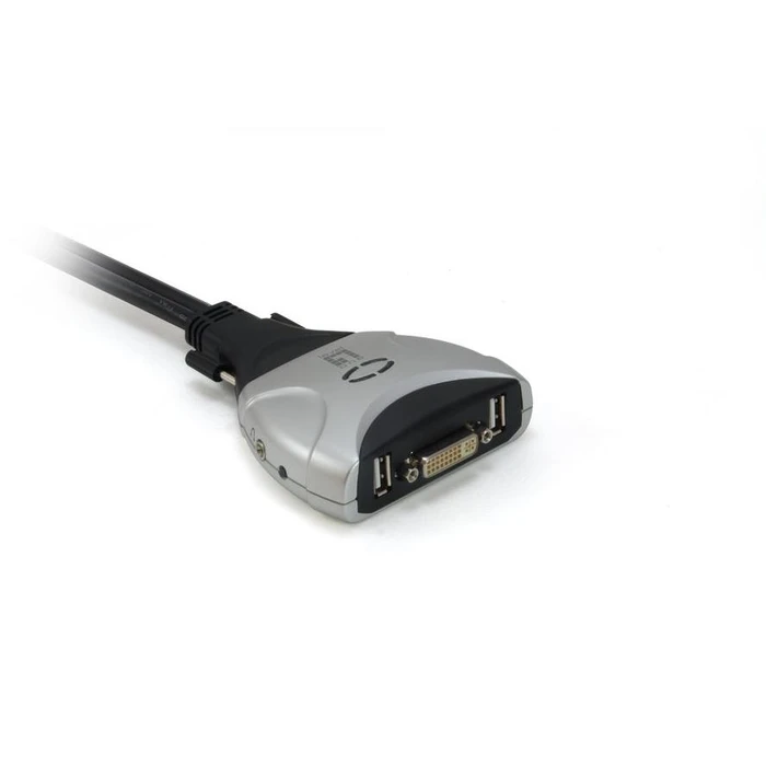 KVM Switch LevelOne 2x DVI/USB -0260 V2 Aud