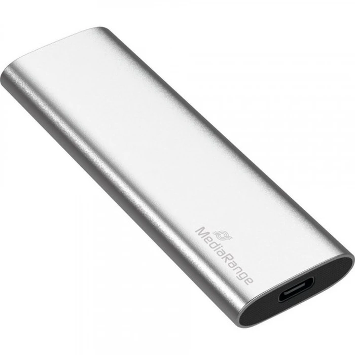 Εξωτερικός Σκληρός Δίσκος 480GB MediaRange USB Typ-C MR1102 silver