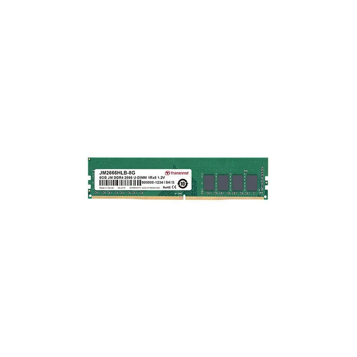 Μνήμη RAM Σταθερού DDR4 8GB Transcend 2666 CL19 JetRam, JM2666HLB-8G