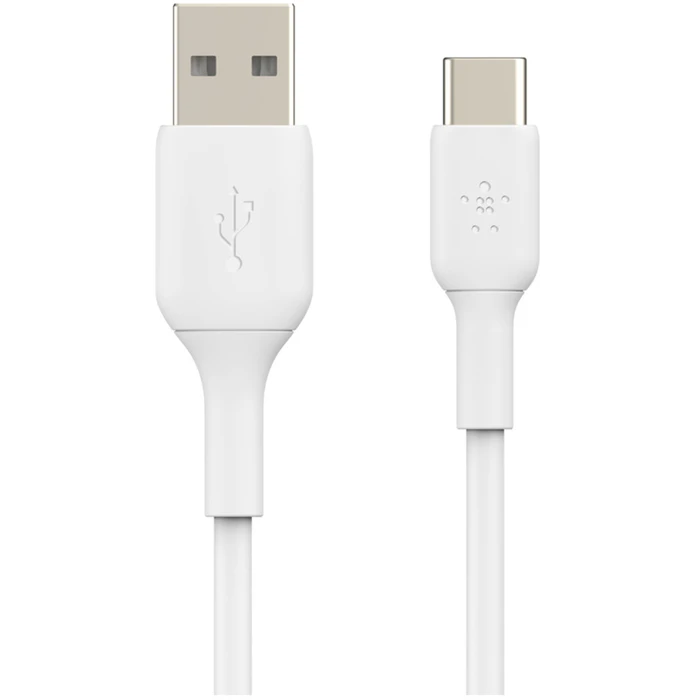 Καλώδιο Belkin USB-C/USB-A 3m PVC, white CAB001bt3MWH